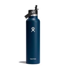 24 oz Standard Mouth w/ Flex Straw Cap - Snapper by Hydro Flask in Red Feather Lakes Colorado