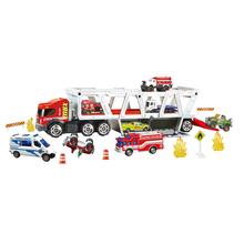 Matchbox Fire Rescue Hauler Playset