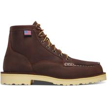 Men's Bull Run Moc Toe 6" Brown Heel by Danner in Eureka NV