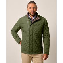 Mens Juno Quilted Snap Jacket by Johnnie-O