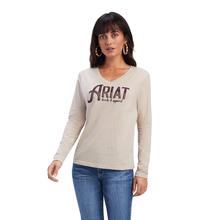 Women's REAL Chest Logo Relaxed Tee by Ariat in Rosman NC