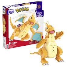 Mega Pokemon Building Toy Kit Dragonite (387 Pieces) With Motion For Kids by Mattel