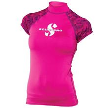 UPF 50 Rashguard Kurzarm, Damen, Flamingo, XS by SCUBAPRO