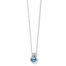 Meridian Aurora Crystal Petite Necklace by Brighton