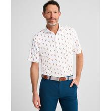 Men's Hair Of The Dog Printed Jersey Performance Polo