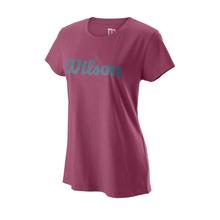 W Script Cotton Tee II by Wilson