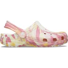 Toddler Classic Glow-in-the-Dark Marbled Clog by Crocs