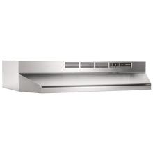 30-Inch Ductless Under-Cabinet Range Hood w/ Easy Install System, Stainless Steel by Broan-NuTone