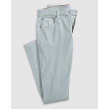 Mens Carmel Sateen 5-Pocket Pant