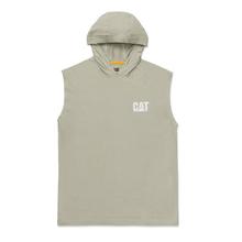 Men's Hooded Sleeveless Tee Peyote by CAT Footwear