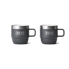 Rambler 6 oz Stackable Mugs - Charcoal by YETI