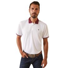 Men's Logo Fitted Polo