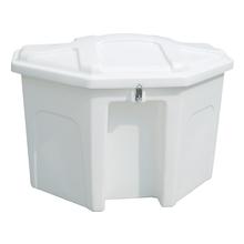 Taylor Made Stow N' Go Corner Fiberglass Dock Box (44 – 1/2"H X 51 – 3/8"W X 29 – 1/2"D), White #83563 by LIPPERT in Worcester MA