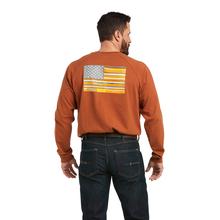 Men's Rebar CottonStrong Brand Flag T-Shirt