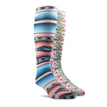 Women's Southwest Flow Knee High Sock 2 Pair Multi Color Pack