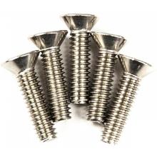 Flathead Screws - 1/4 In. -20 X 1 In. - 5 Pack