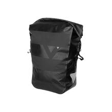 Pannier DryBag waterproof panner bag, w/reflective strap and QuickClick Mount, 20L, Black color, one piece by Topeak