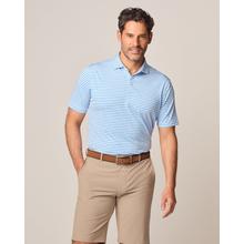 Mens Reese Striped Jersey Performance Polo by Johnnie-O in Gas City IN