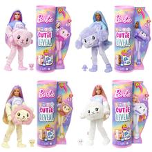 Barbie Cutie Reveal Cozy Cute Tees Series Doll & Accessories With 10 Surprises by Mattel