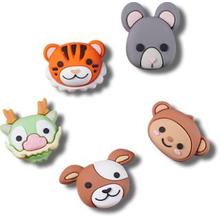 3D Animal Mix Face 5 Pack by Crocs in Fayetteville NC