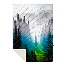 Sherpa Puffy Blanket - Olympic Fog by Rumpl