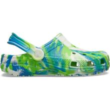 Toddler Classic Glow-in-the-Dark Marbled Clog by Crocs