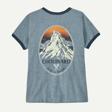 Women's Chouinard Crest Ringer Responsibili-Tee by Patagonia