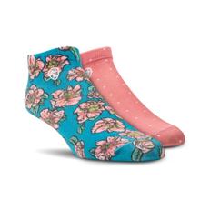 Pink Camillas Low Sock 2 Pair Multi Color Pack