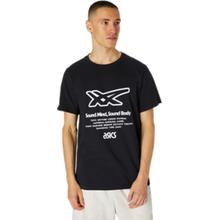 STRIPE GRAPHIC SHORT SLEEVE TEE by ASICS in Durham NC