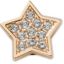 Tiny Gold Star with Diamonds