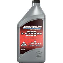 Quicksilver Premium 2-Stroke Marine Engine Oil, 1 Pint by Mercury Marine in Manchester MO