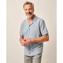 Mens Short Sleeve Hangin' Out Button Up Shirt - Shackleford by Johnnie-O