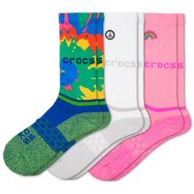 Socks Adult Crew Graphic 3 Pack by Crocs