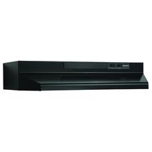 42-Inch Convertible Under-Cabinet Range Hood, 230 Max Blower CFM, Black by Broan-NuTone