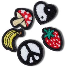Peace & Love Tufted Patch 5 Pack by Crocs