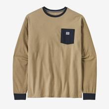 L/S Shop Sticker Pocket Responsibili-Tee by Patagonia