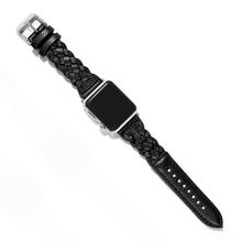 Sutton Braided Leather Watch Band by Brighton in Cambria CA