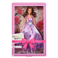 Barbie Signature Birthday Wishes Collectible Doll In Lilac Dress With Giftable Packaging by Mattel