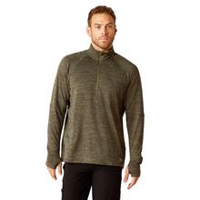 Mens Rebar Gridwork Baselayer 1/4 Zip T-Shirt by Ariat in Pasadena CA