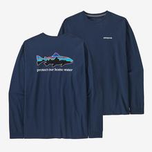 Men's L/S Home Water Trout Responsibili-Tee