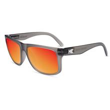 Frosted Grey / Red Sunset Torrey Pines Polarized Sunglasses  | Fun, Cool, Colorful Sunglasses | Fishing, Outdoor, Running Sunglasses by Knockaround