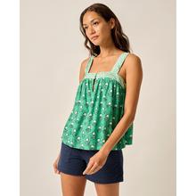 Women's Elin Block Print Tank Top by Johnnie-O
