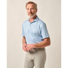 Mens Performance Jersey Polo - Hex Print by Johnnie-O