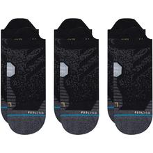 Run Tab Socks - 3 Pairs Black by Stance