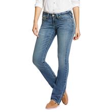 Women's R.E.A.L. Mid Rise Stretch Whitney Stackable Straight Leg Jean