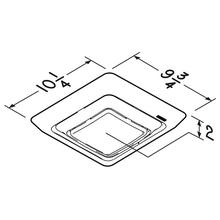 Quick Installation Bathroom Exhaust Fan Grille/Cover with LED Light (4 Pack) by Broan-NuTone in Wellsburg WV