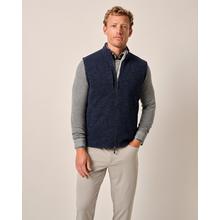 Mens Denalis Double Zip Fleece Vest by Johnnie-O