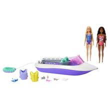 Barbie Mermaid Power Dolls, Boat And Accessories by Mattel