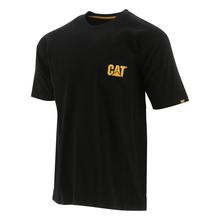 Men's Trademark Pocket Tee BLACK by CAT Footwear