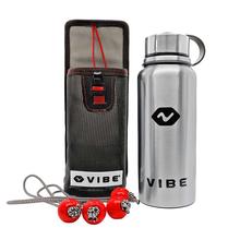 Mesh 30 oz Bottle Holder w/ Bottle by Vibe Kayaks in Benson MN